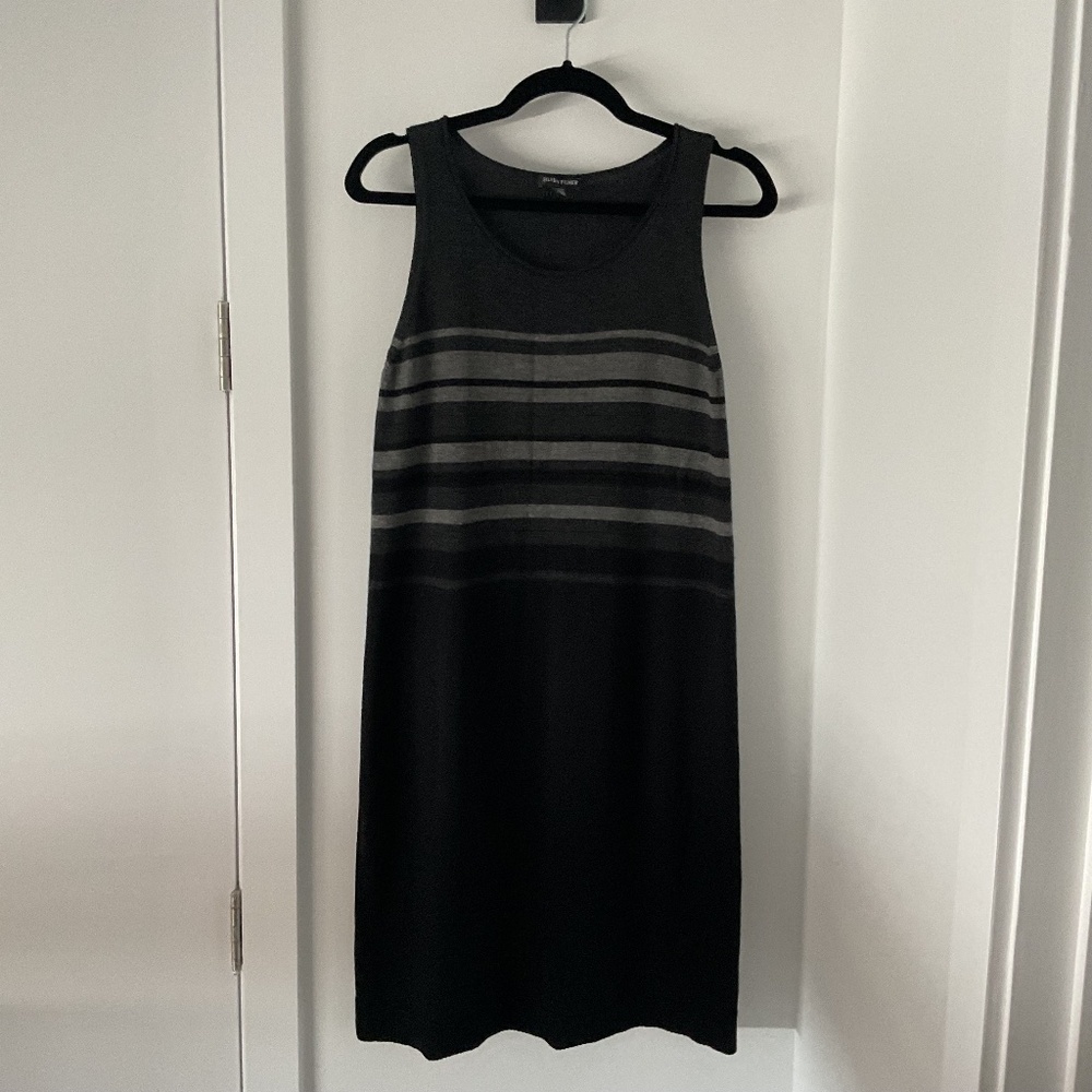 Cute Eileen Fisher merino sweater vest dress size S
